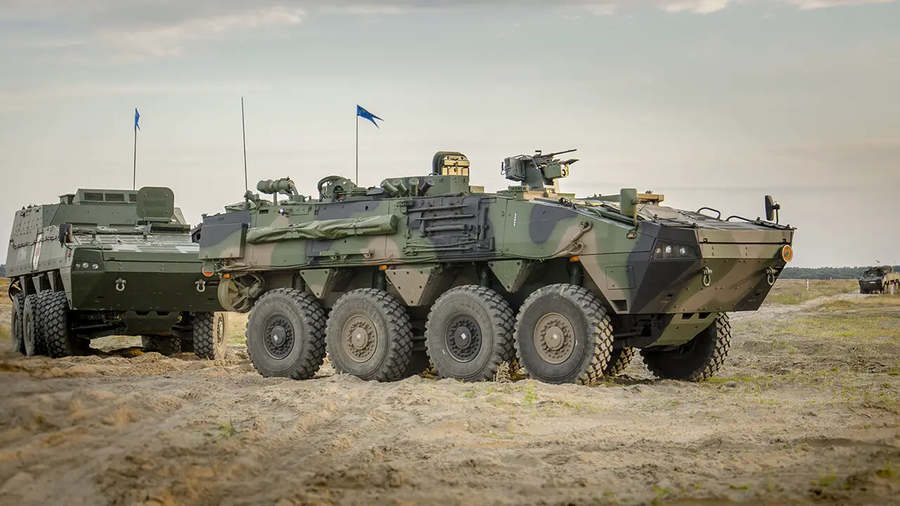 Wolverine wheeled armored personnel carriers