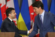 Ukraine and Canada Prime Ministers