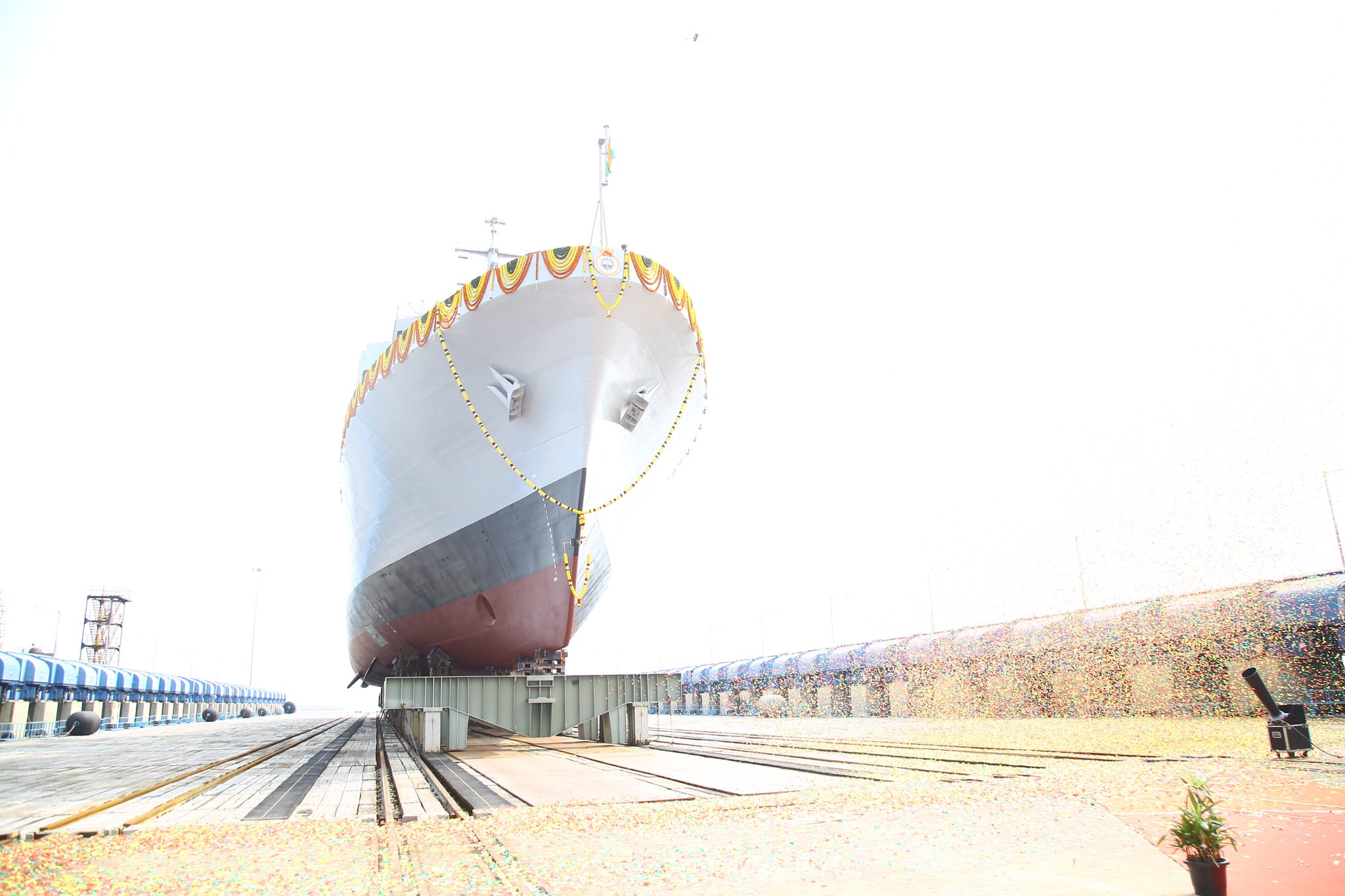 Ikshak, the third Sandhayak-class survey vessel.