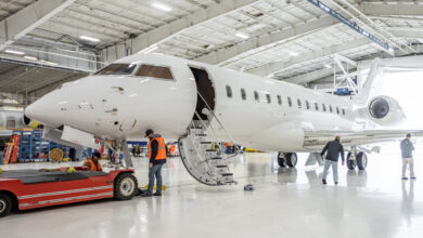 Global 6000 business jet. Photo: Bombardier Defense
