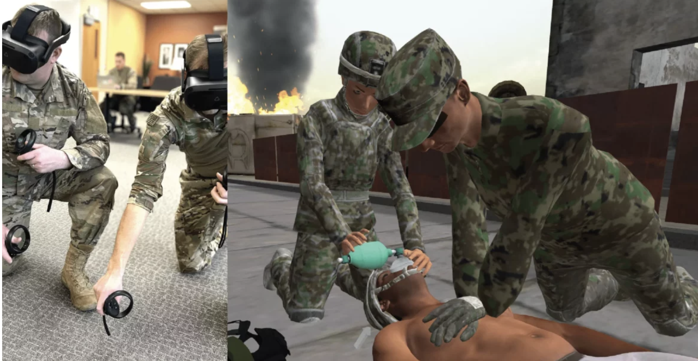 Military Medical VR Training
