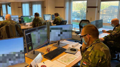 Royal Netherlands Army with Command and Staff Trainer