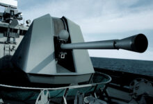 57mm Naval Gun System.