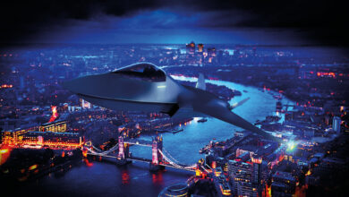 Tempest jet concept for Future Combat Air System (FCAS) program.