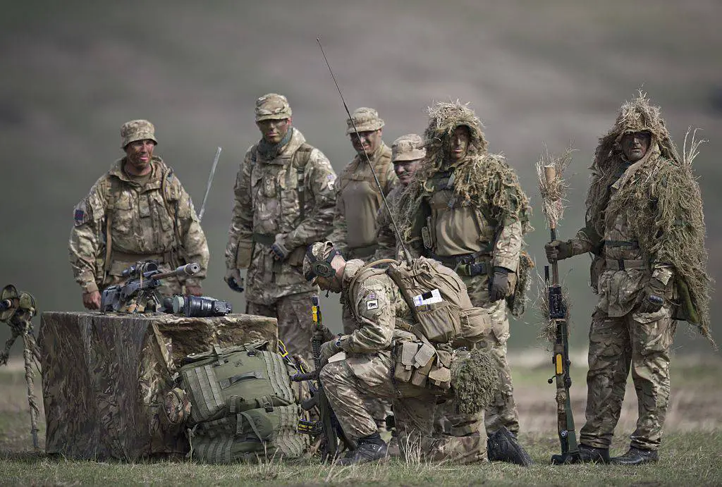 British soldiers