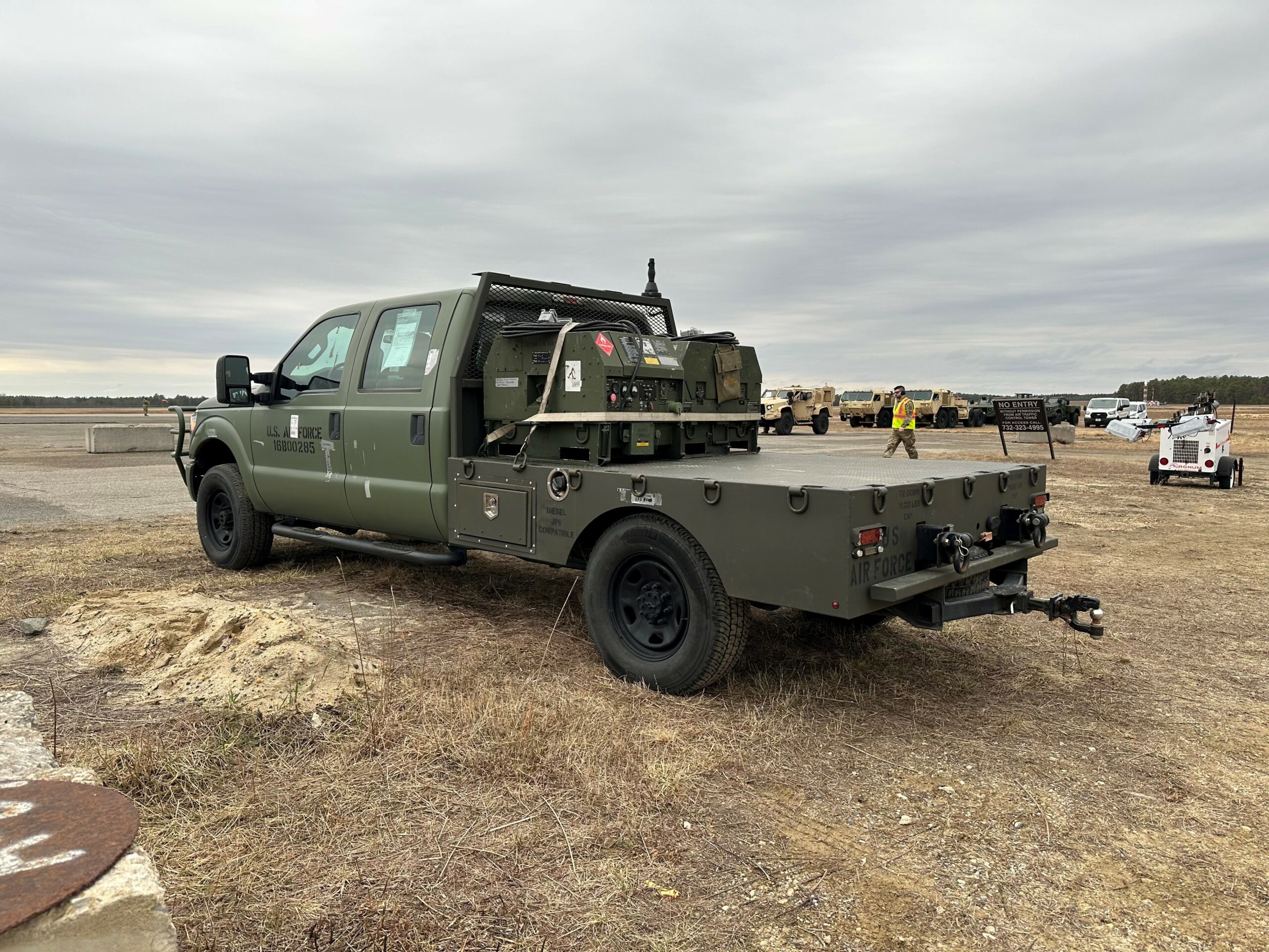 Retrofitted light service support vehicle. Photo: Tech. Sgt. Anastasia Tompkins/USAF