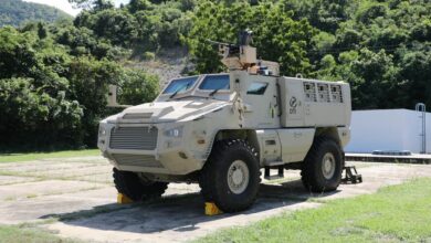 4x4 armored vehicle