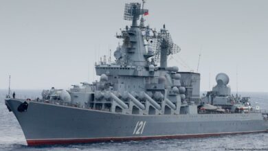 Russian warship 'Moskva."