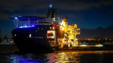 Multi-Role Ocean Surveillance ship