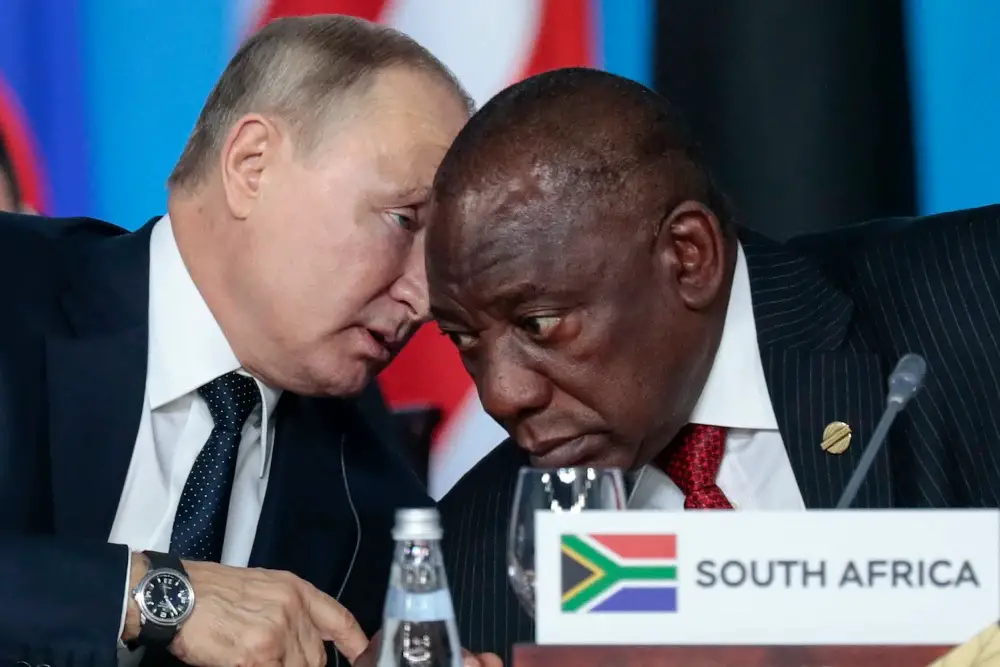 Russia and South Africa