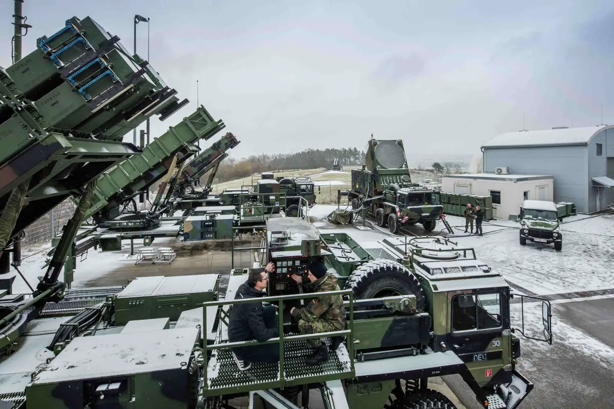 German Armed Forces' Patriot missile systems