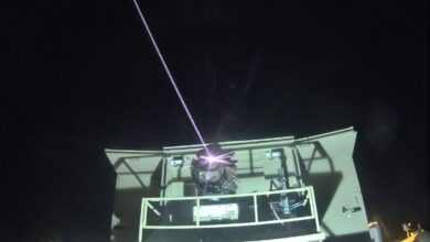 Rafael's laser beam