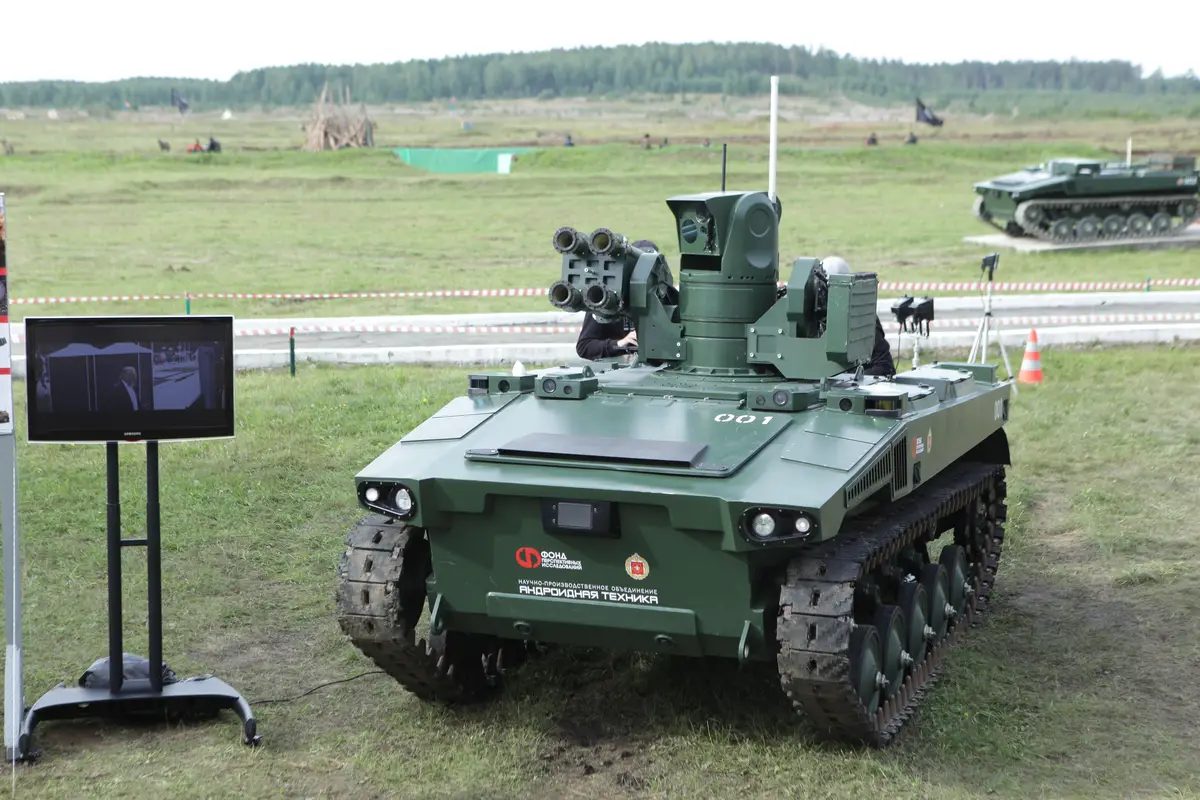 Marker unmanned ground vehicle