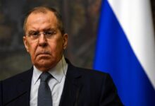 Russian Foreign Minister Sergei Lavrov.