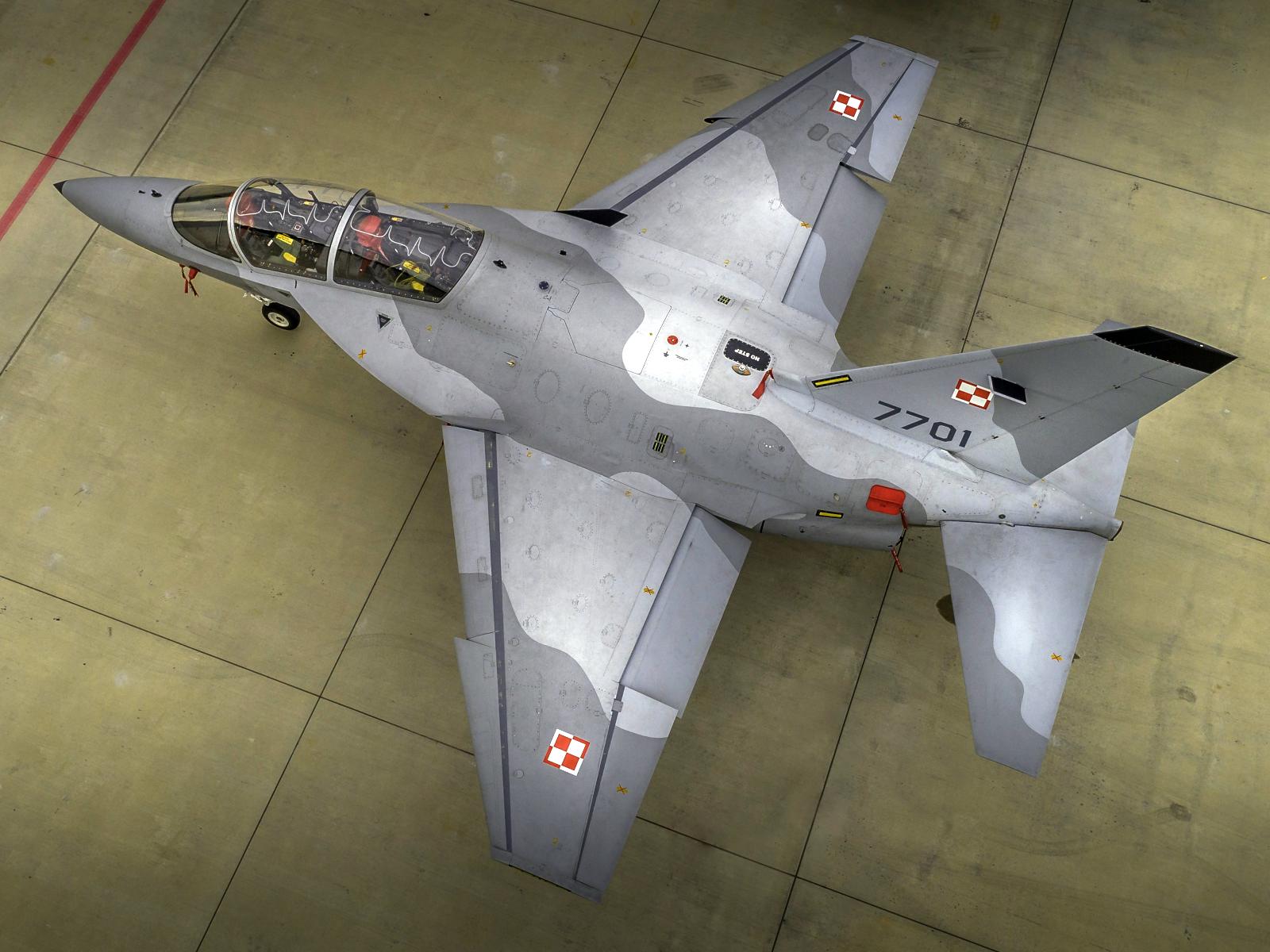 Polish Air Force's M-346 Bielik advanced trainer jet