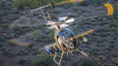 Cayuse Warrior Plus multi-role helicopter.