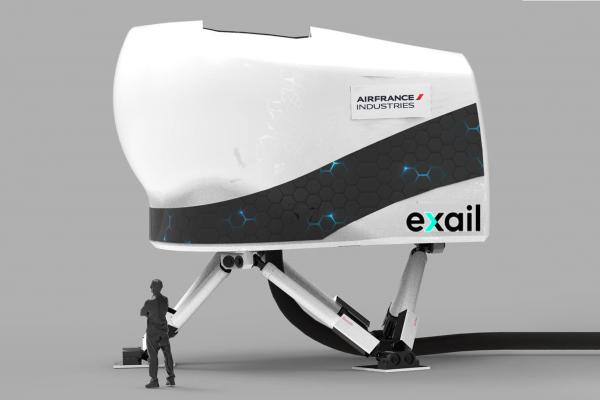 Exail E-3F full flight simulator