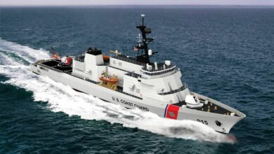US Coast Guard Heritage-class offshore patrol cutter