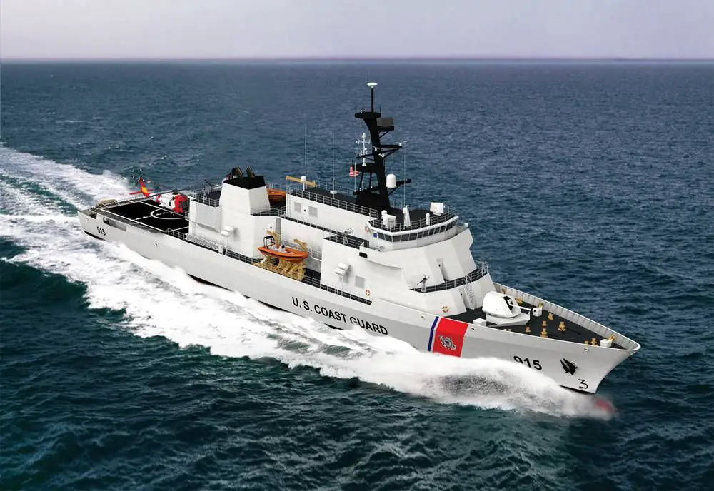US Coast Guard Heritage-class offshore patrol cutter
