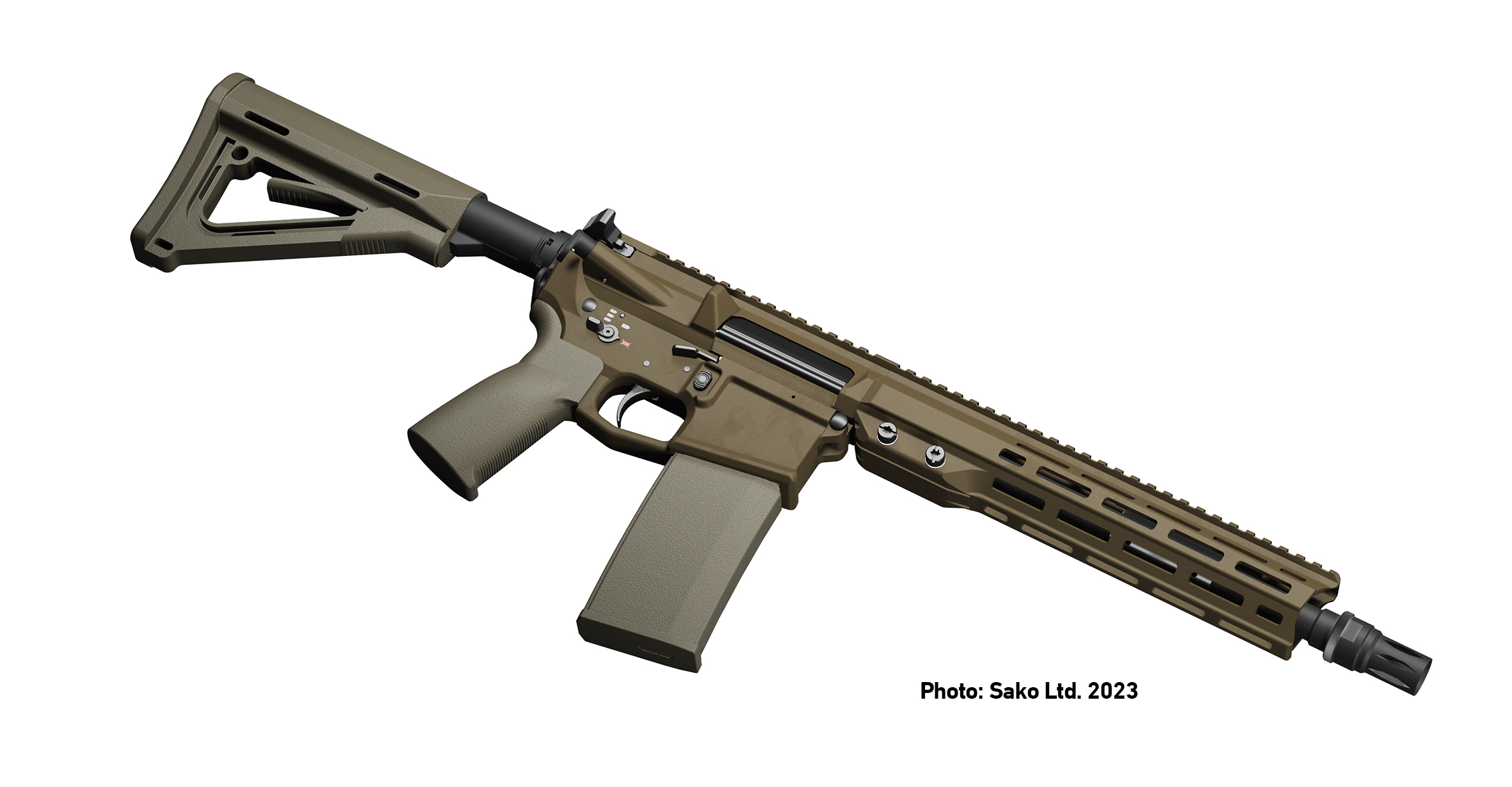 5.56×45 caliber assault rifle