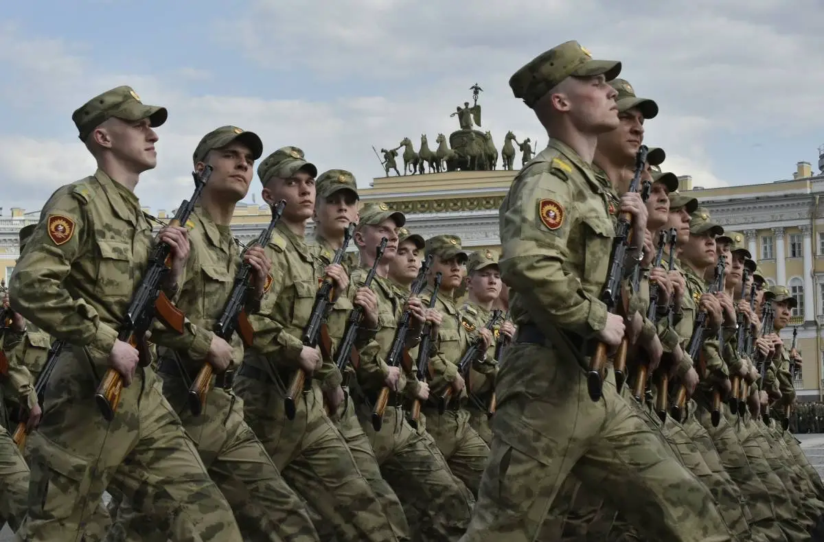 Russian military cadets