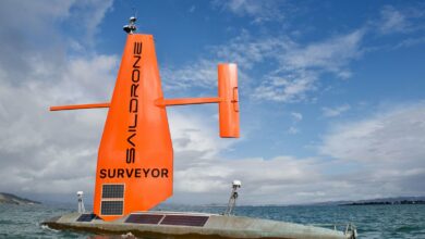 Surveyor surface drone. Photo: Saildrone