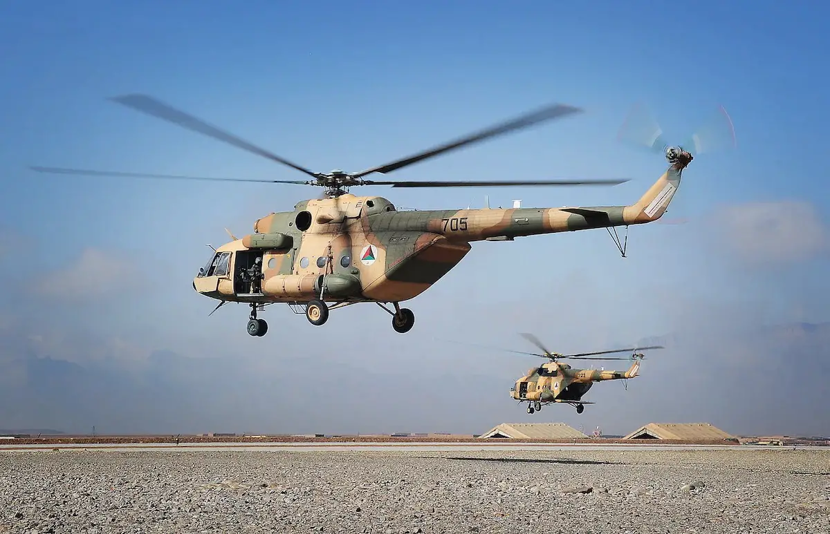 Mi-17 helicopters