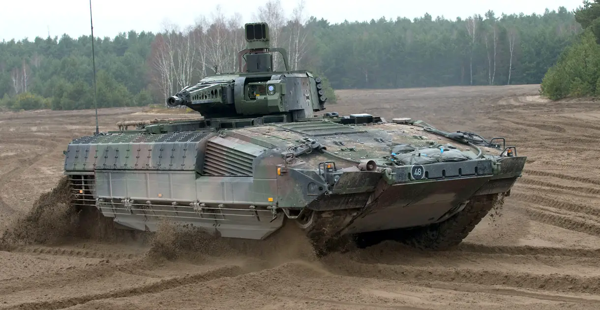 Der deutsche Gesetzgeber stimmte dem Kauf von 50 Schützenpanzern vom Typ Puma im Wert von 1,7 Milliarden US-Dollar zu