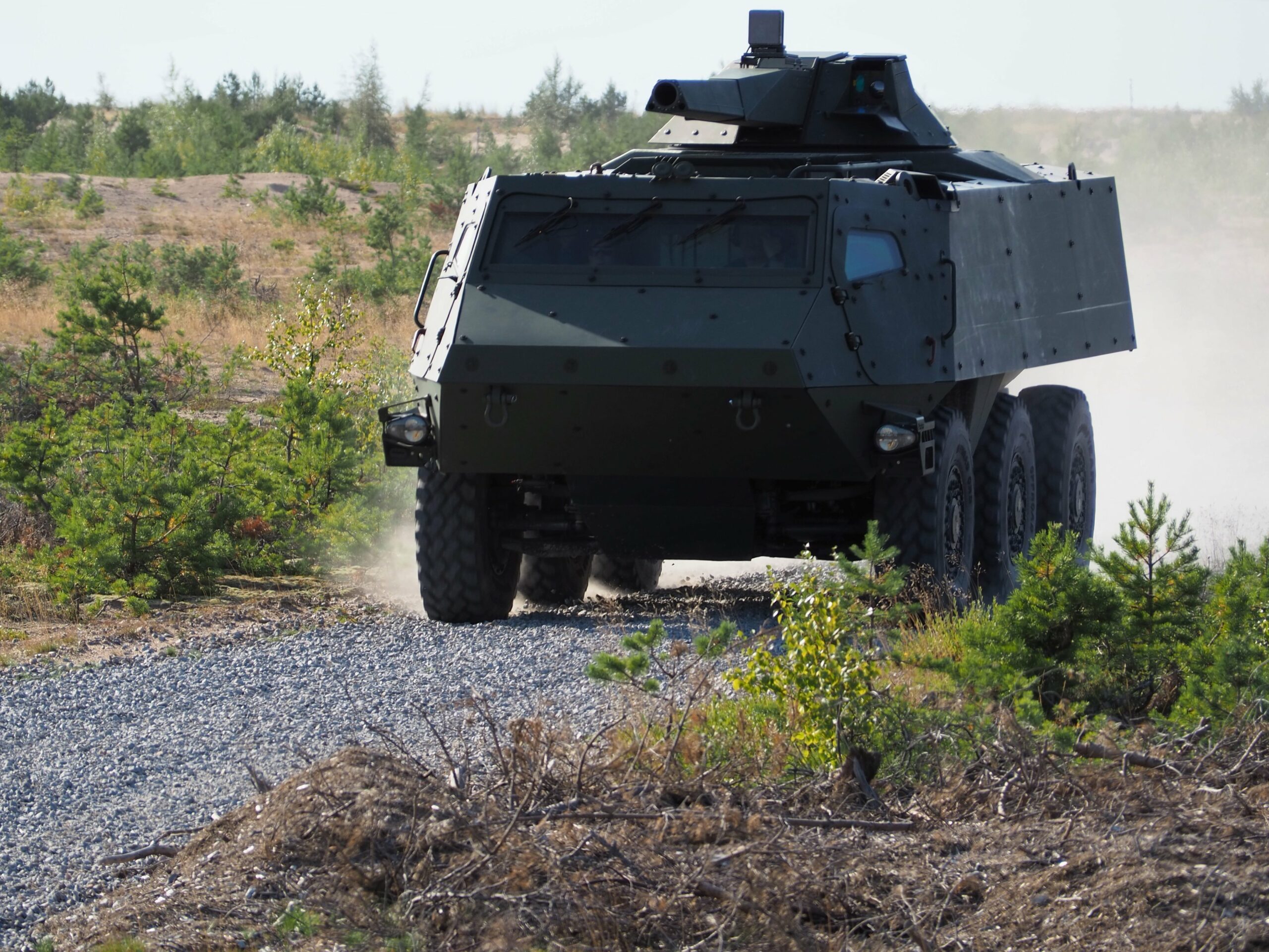 Patria 6x6 armored personnel carrier
