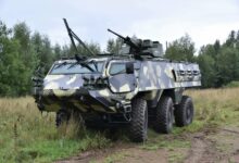 Patria 6x6 armored personnel carrier