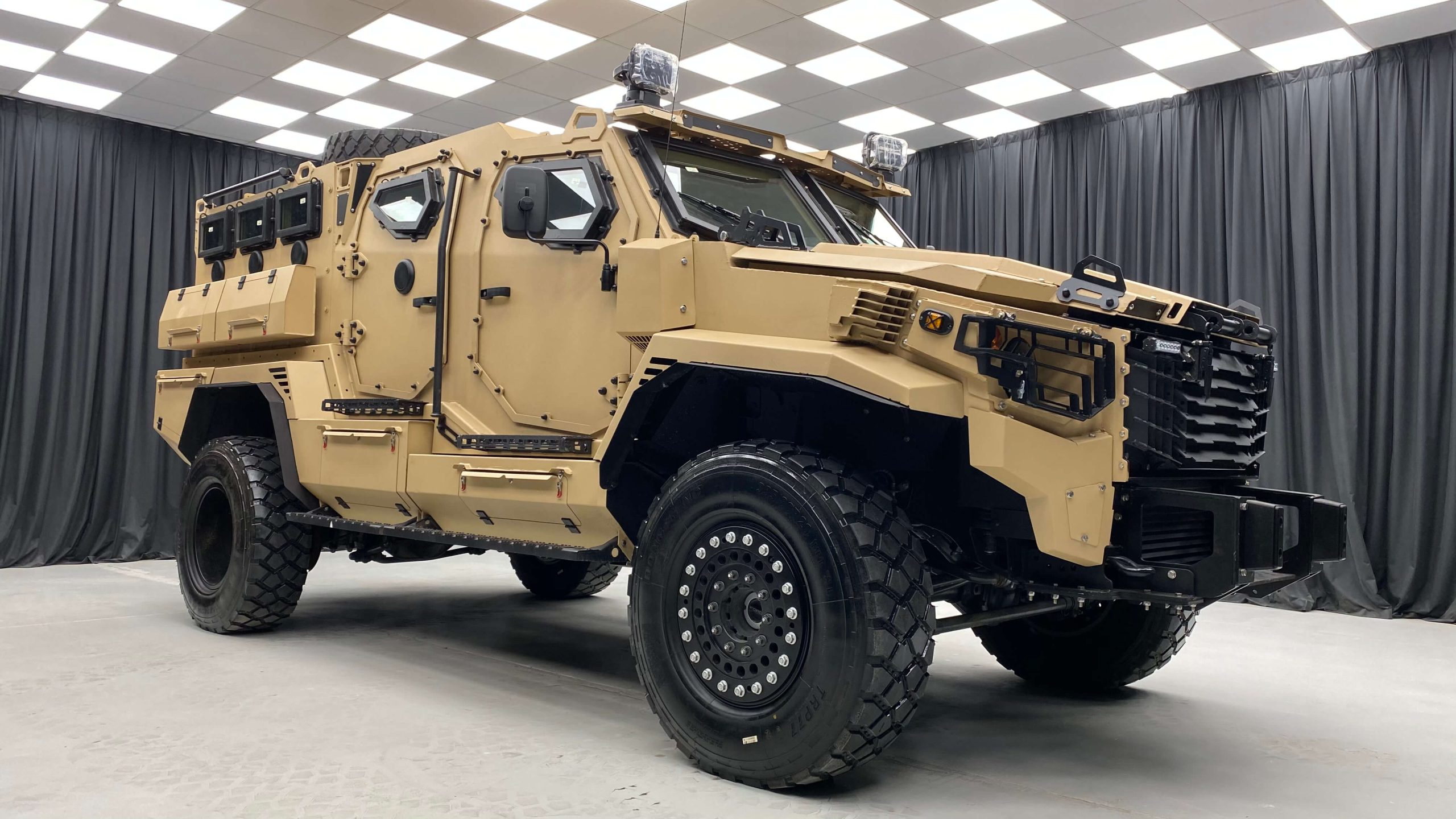 The BATT UMG armored personnel carrier.