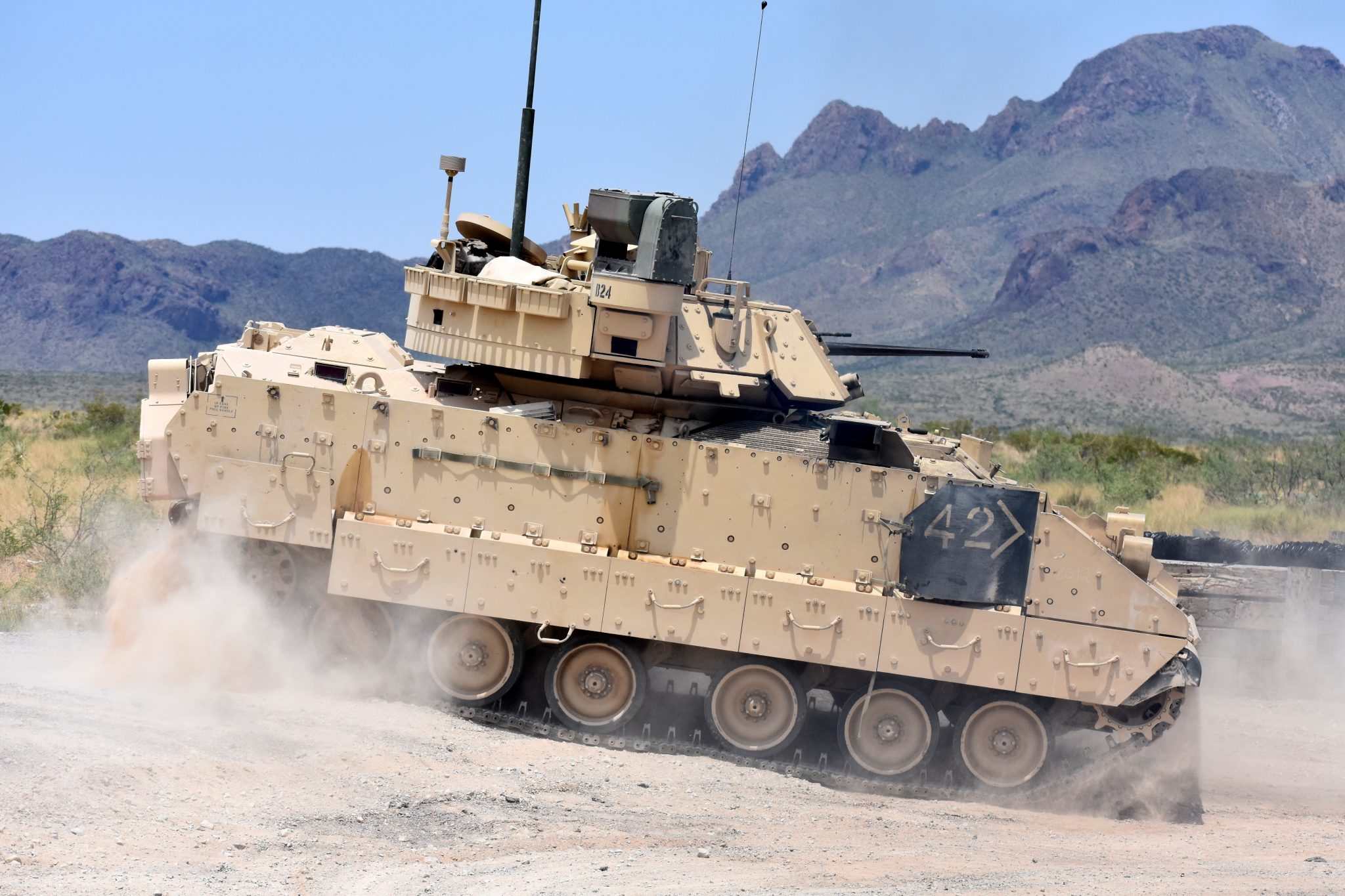 M2 Bradley infantry fighting vehicle