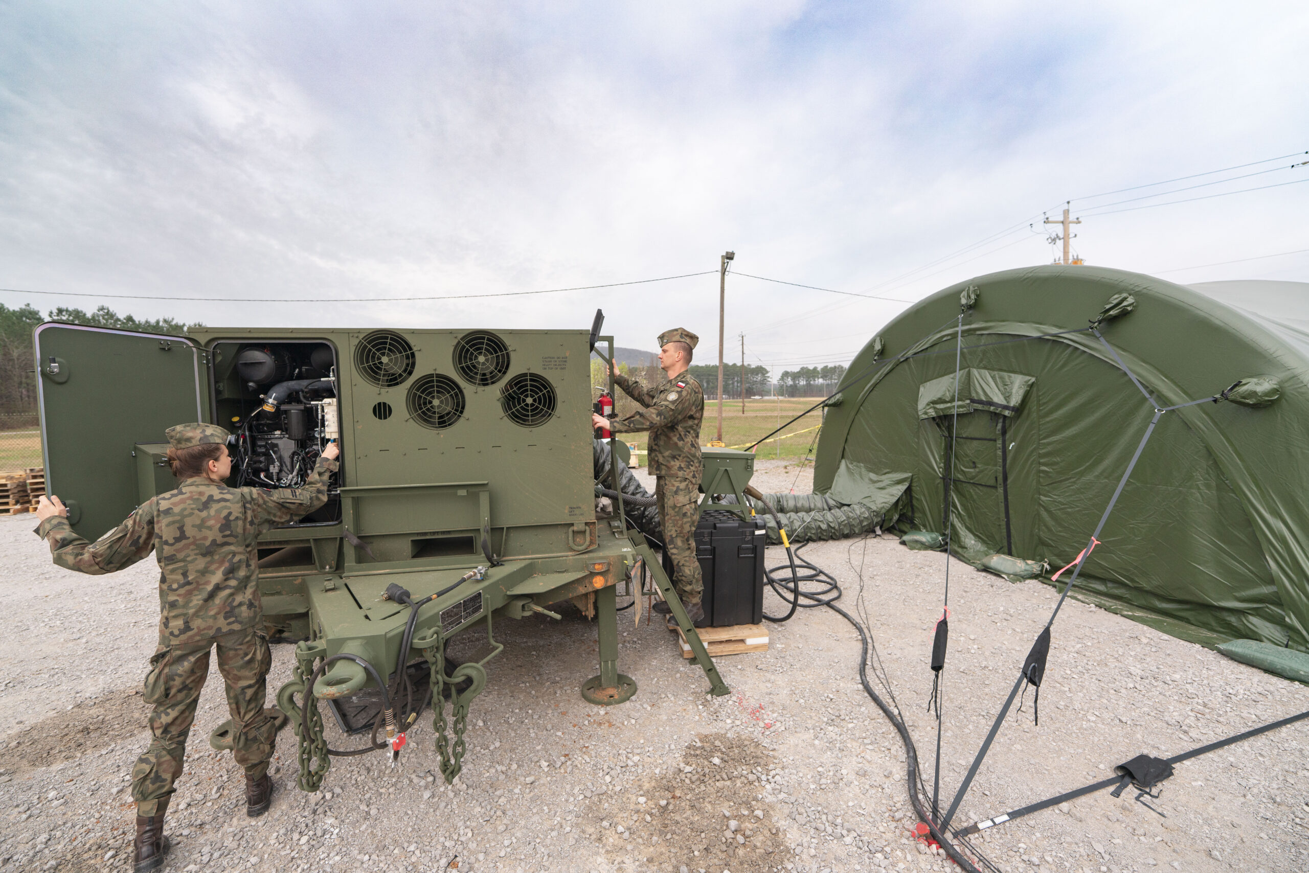 Northrop wprowadza trenera Battle Command System dla polskich żołnierzy
