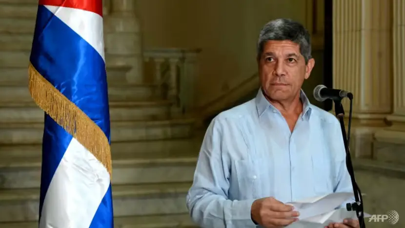 Cuba's Deputy Foreign Minister Carlos Fernandez de Cossio, speaking in Havana