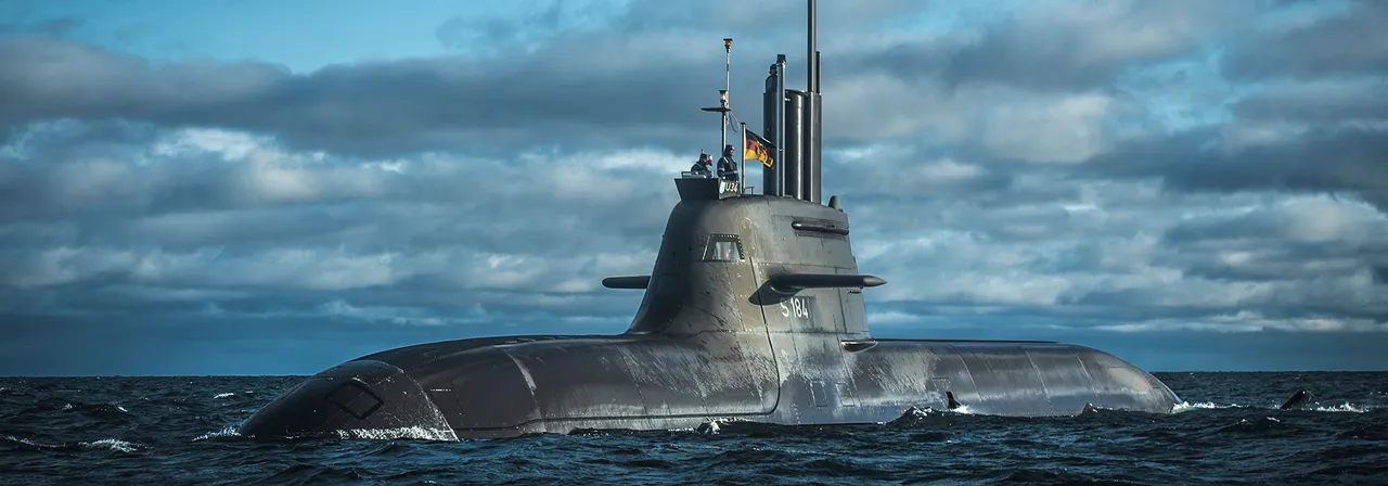 A German submarine built by ThyssenKrupp
