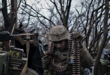 Ukraine frontline