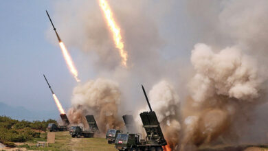 North Korea rocket launches