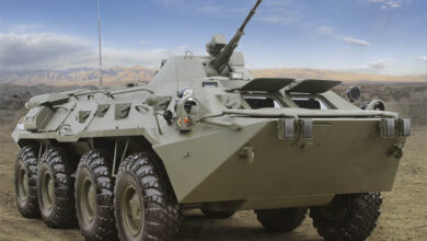 BTR-87 armored personnel carrier
