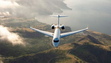 Global 6500 private business aircraft