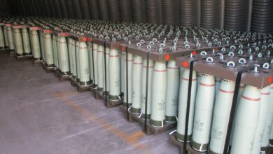 155-millimeter artillery shells
