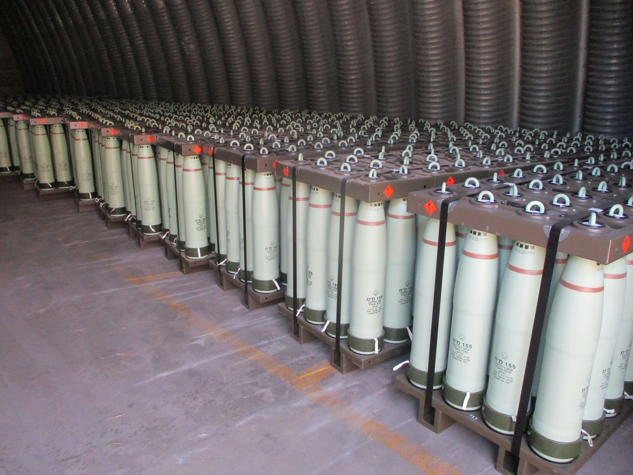 155-millimeter artillery shells
