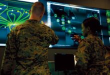 US soldiers cyber lab