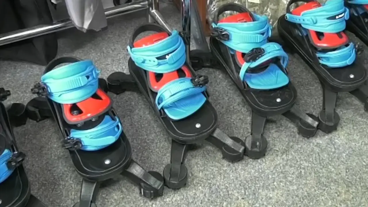 3D-printed anti-mine boots