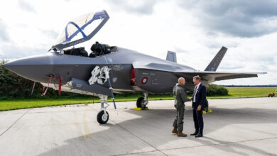 Denmark taking devivery of its first four F-35 fighter jets