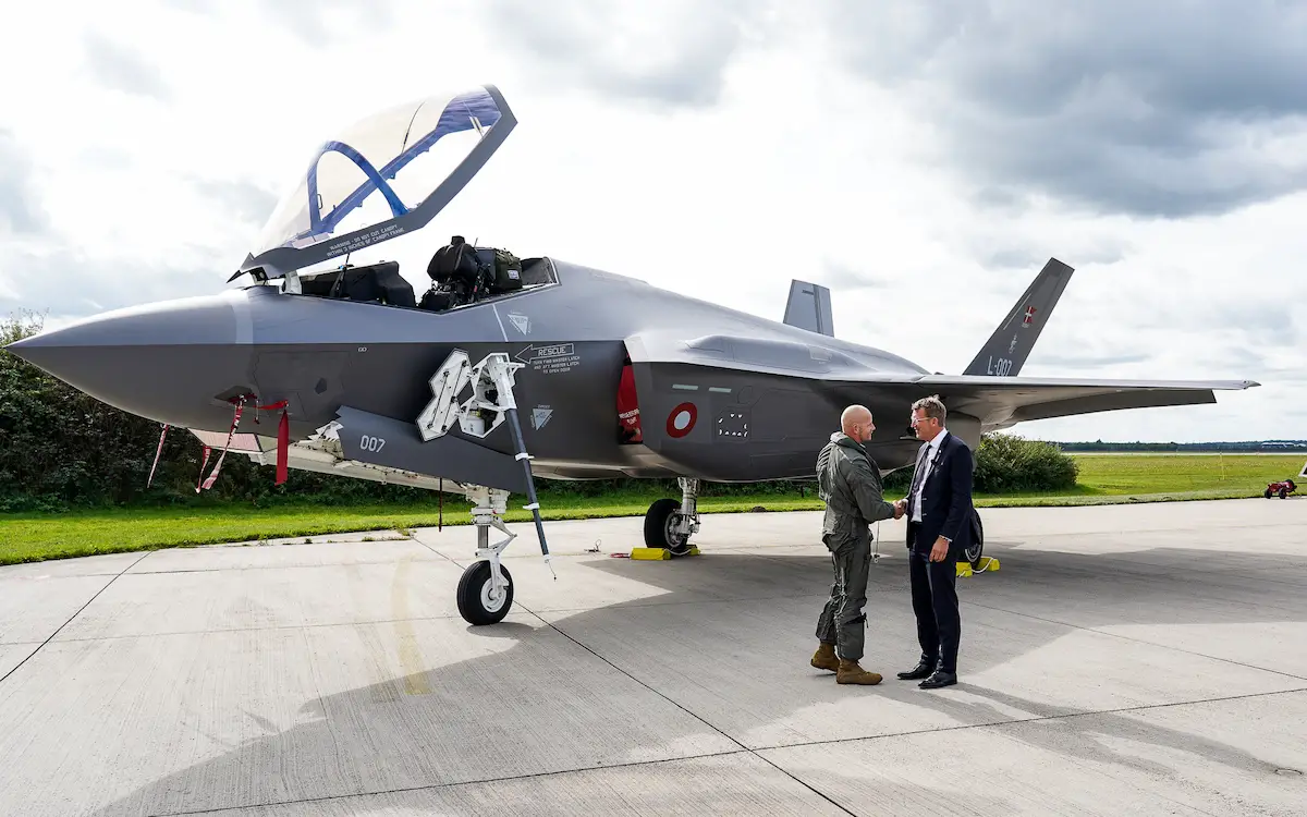 Denmark taking devivery of its first four F-35 fighter jets