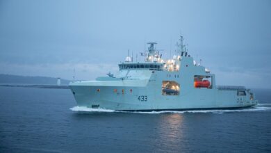 HMCS William Hall Arctic and Offshore Patrol Ship (AOPS)
