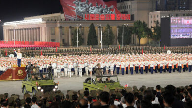 North Korea parade