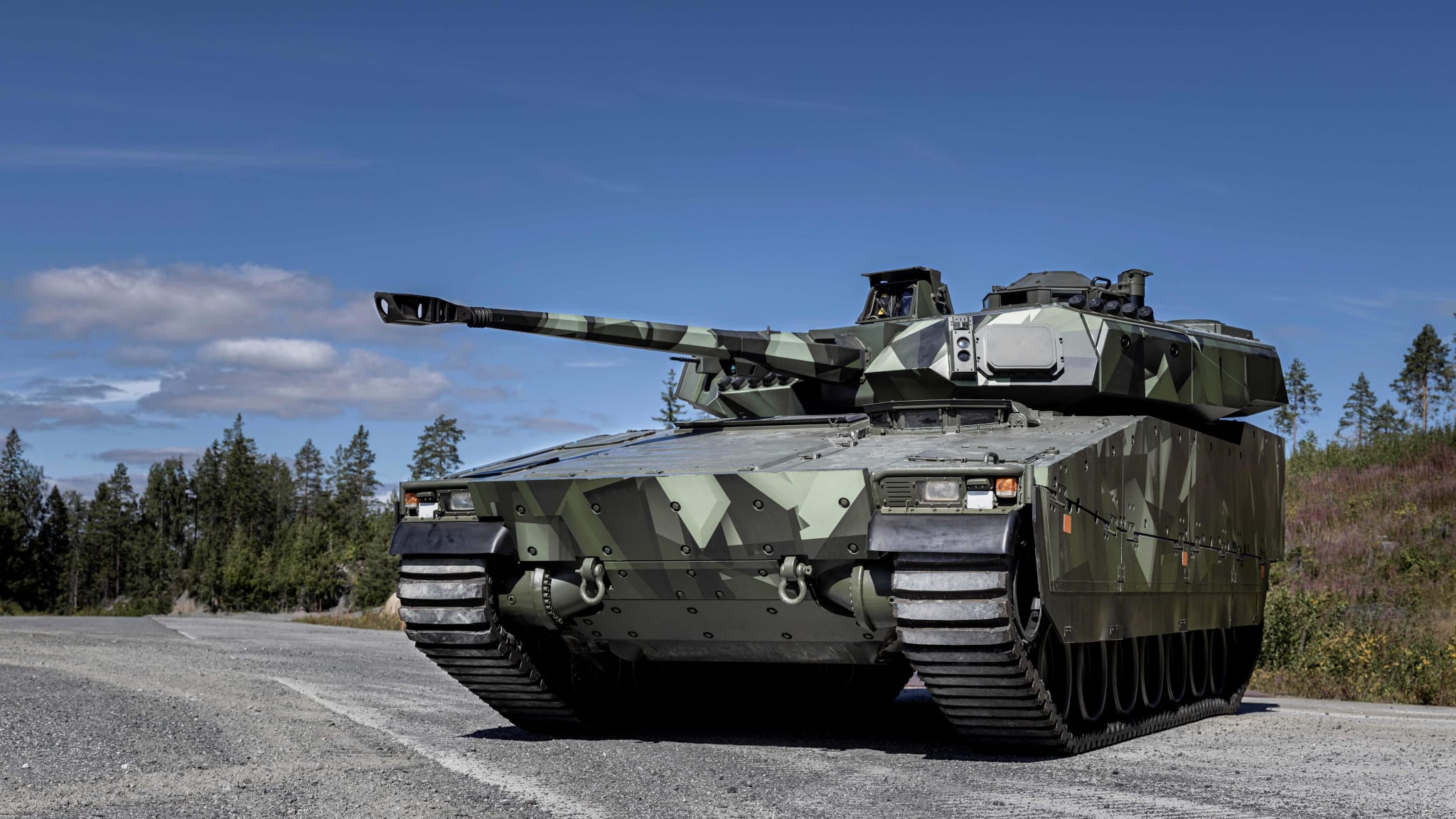 CV90 combat vehicle