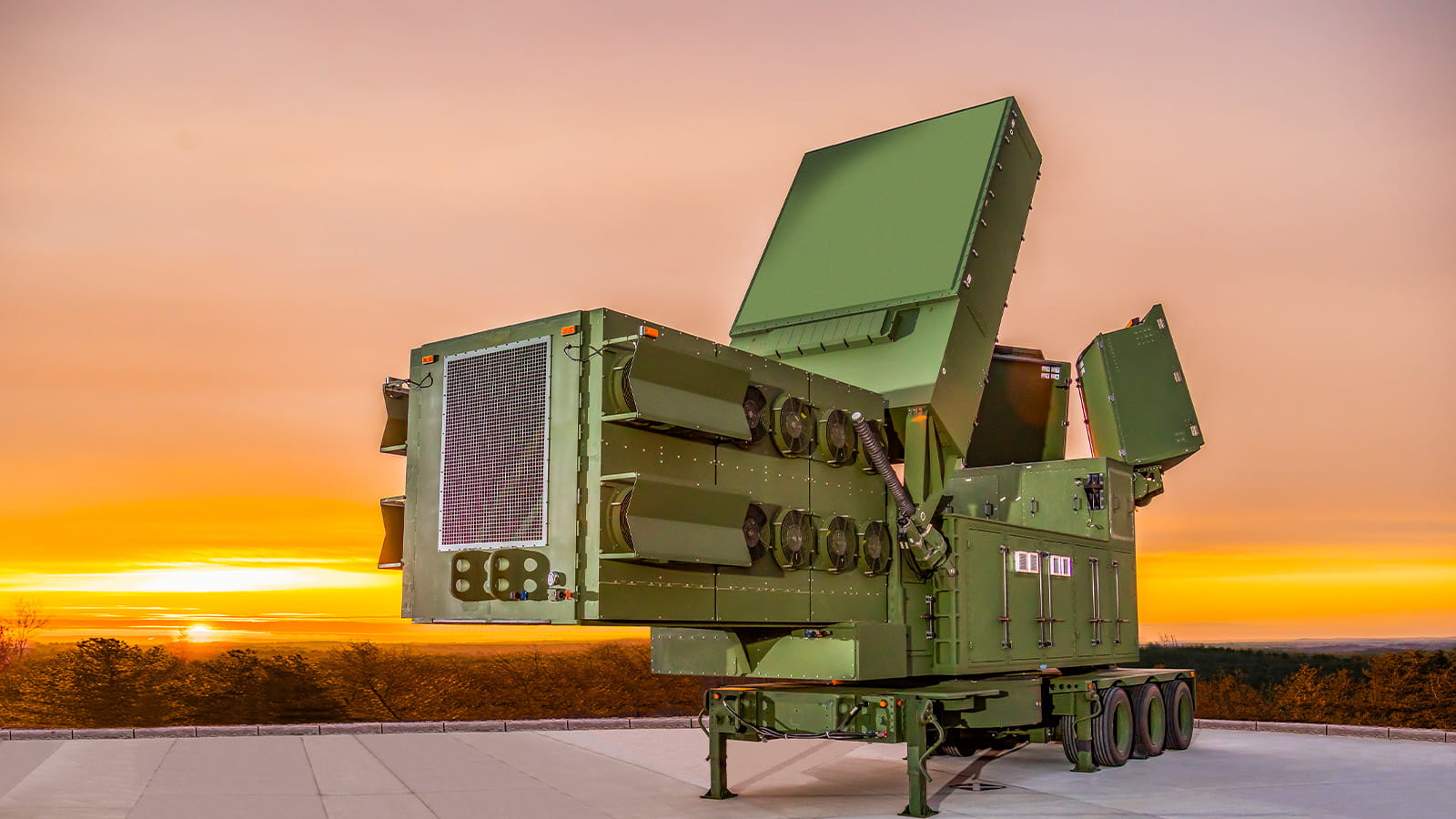 Lower Tier Air and Missile Defense Sensor (LTAMDS) radar. Photo: Raytheon