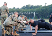 US soldiers fitness
